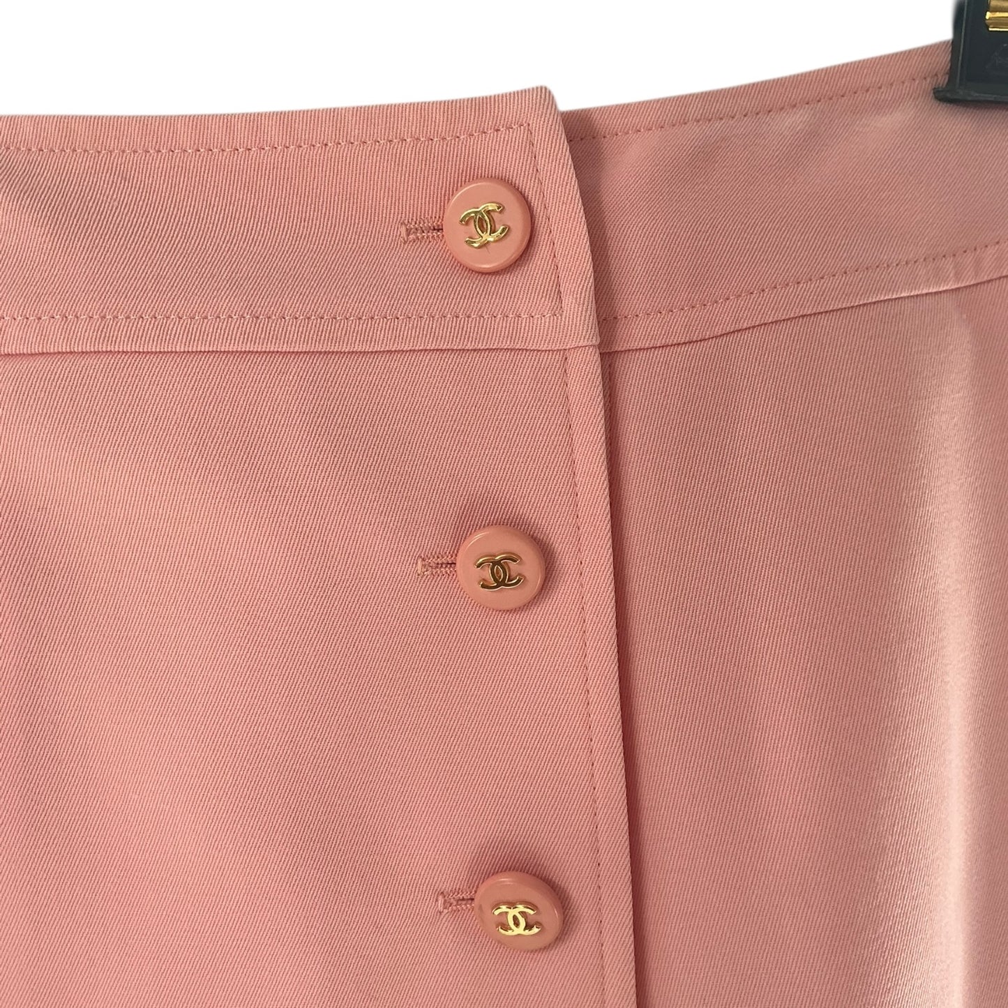 Chanel Pink Vintage Skirt