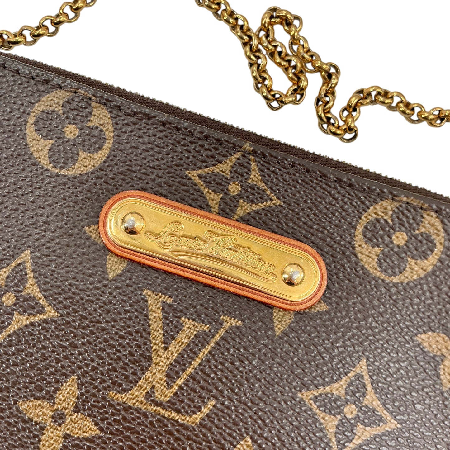 Louis Vuitton Monogram Canvas Eva Clutch Bag