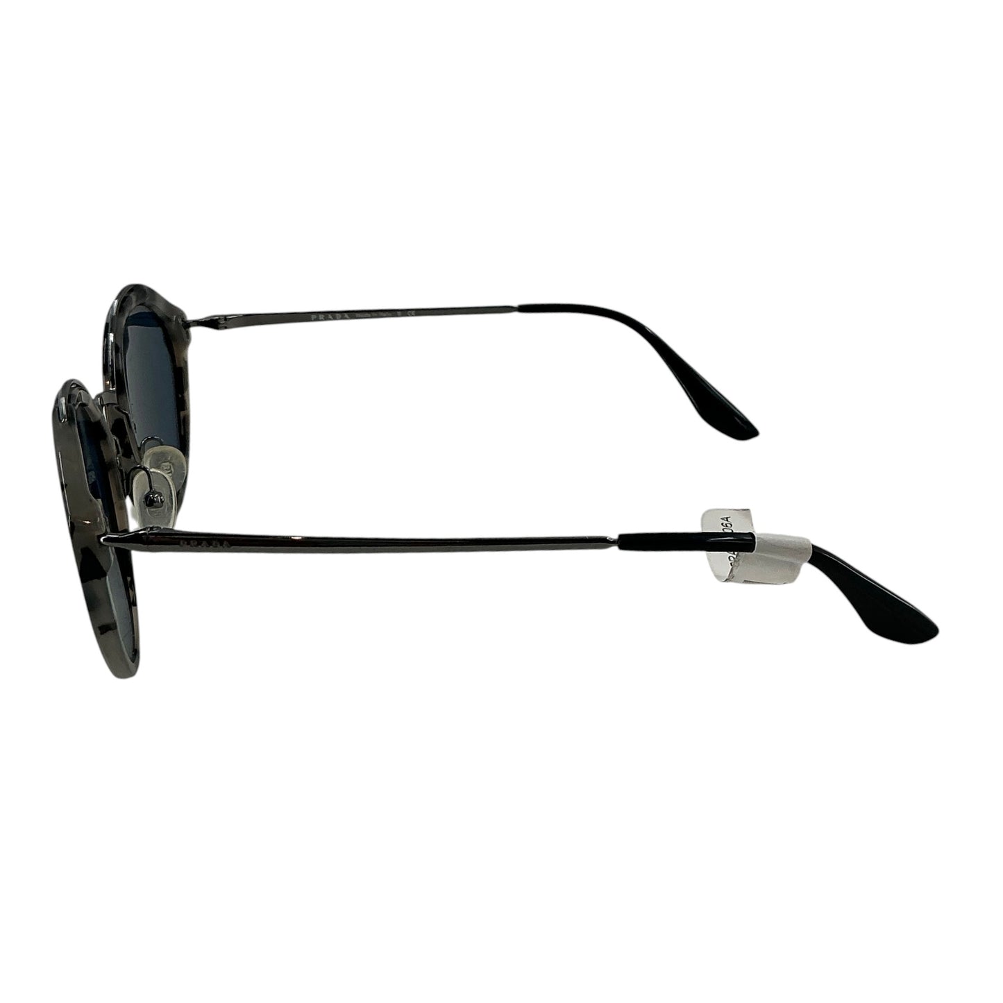 Prada PR 18US Conceptual Round Grey Havana Sunglasses