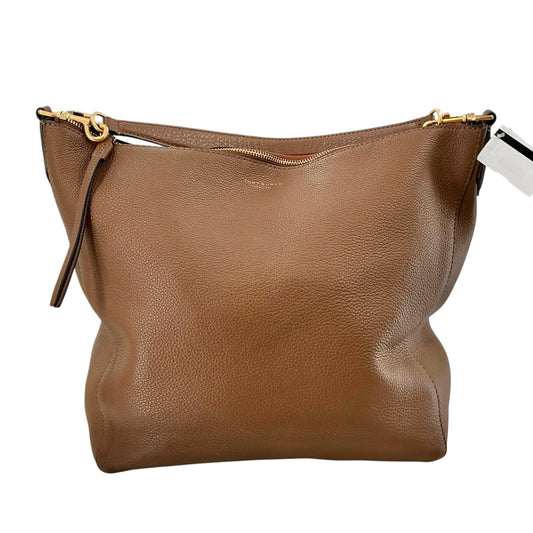 Tory Burch Perry Pebbled Leather Hobo Shoulder Bag