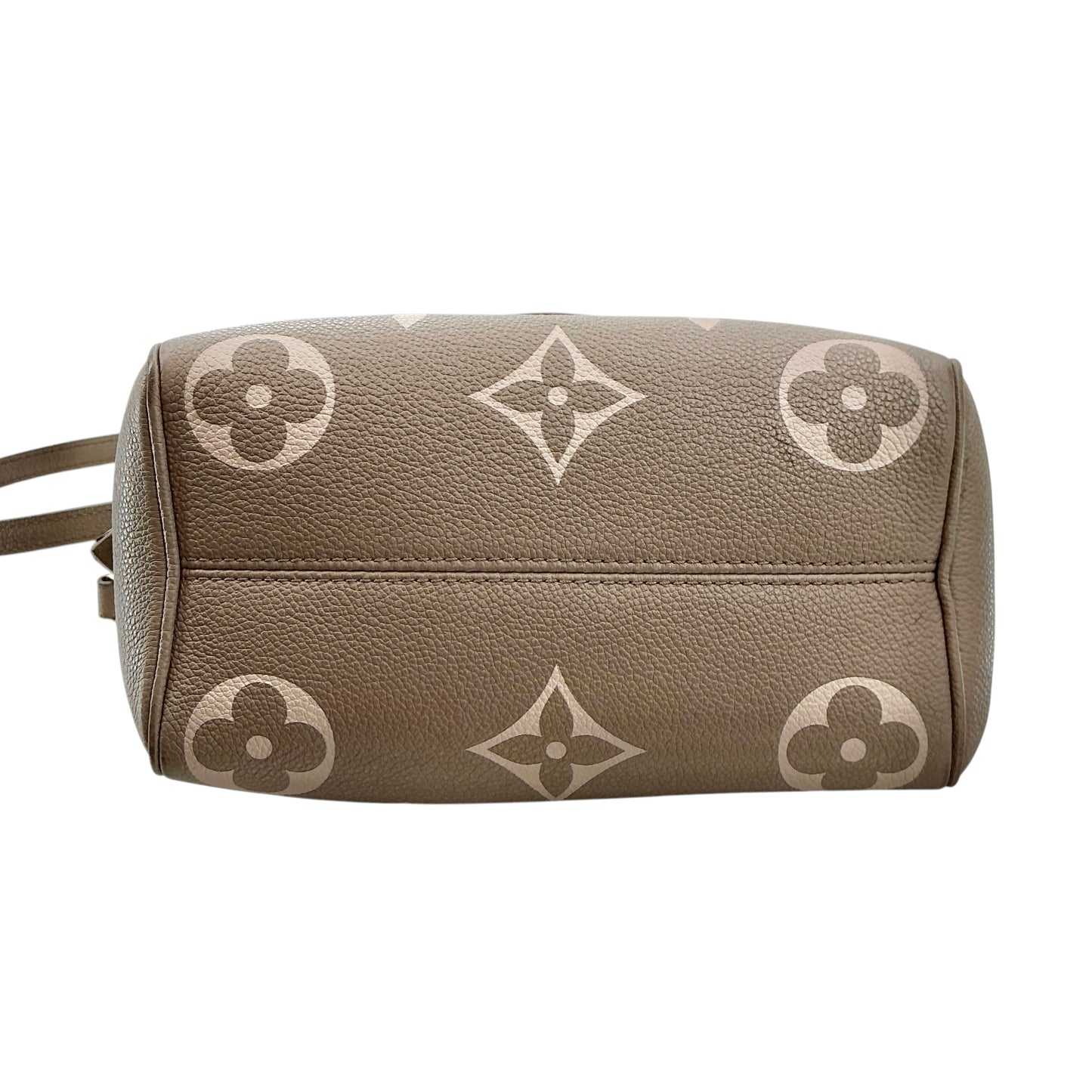 Louis Vuitton Bicolor Monogram Empreinte Speedy Bandoulière 20 – Tourterelle / Crème
