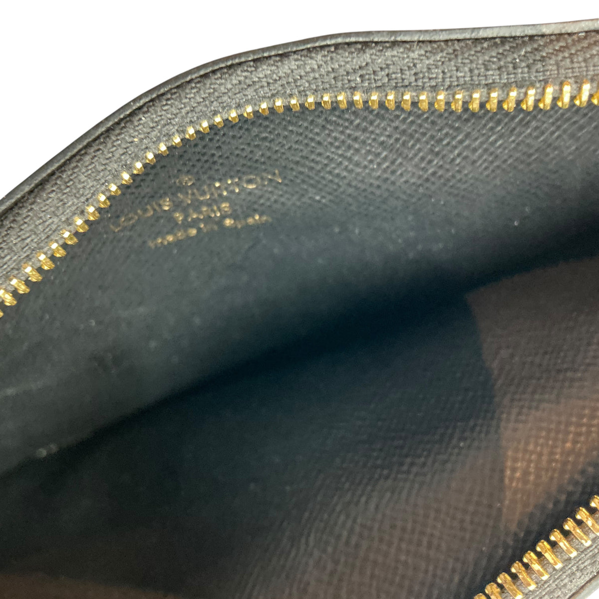 Louis Vuitton Slim Purse – Monogram Reverse Canvas & Black Leather