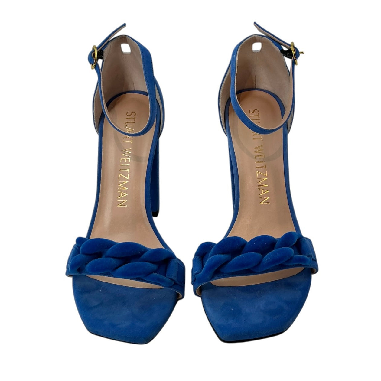 Stuart Weitzman Amelina Block Chain Sandals