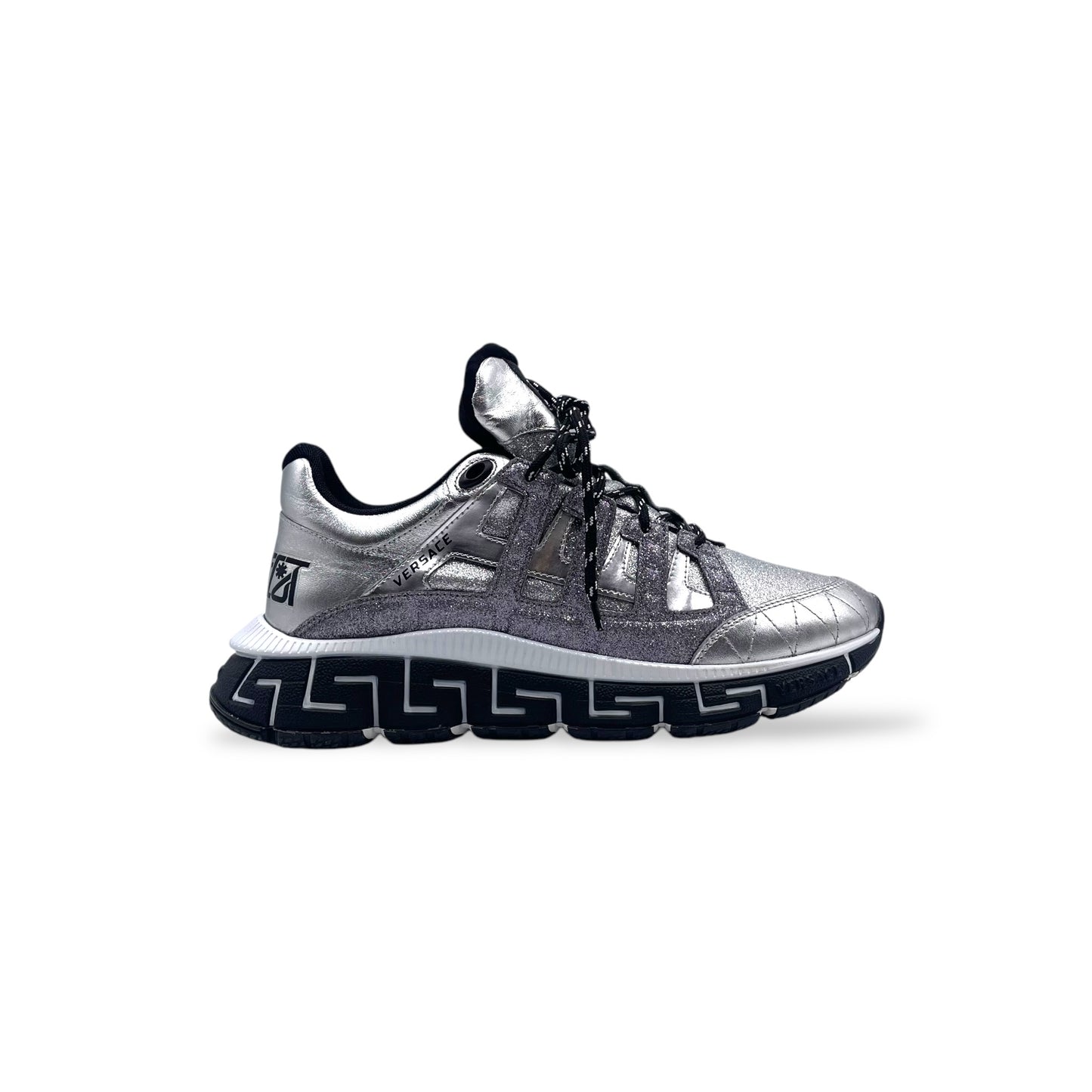 Versace Trigreca Silver Snkr Men