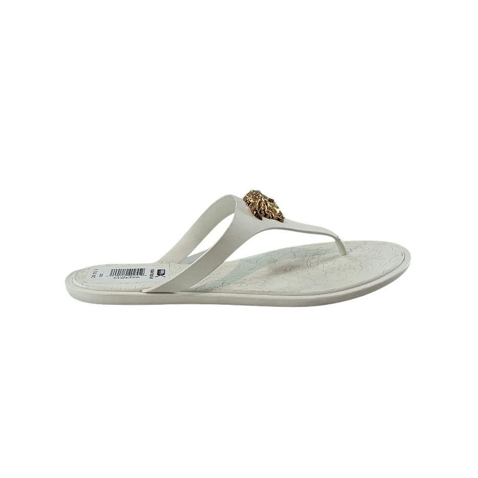 Versace La Medusa Rubber Thong Sandals