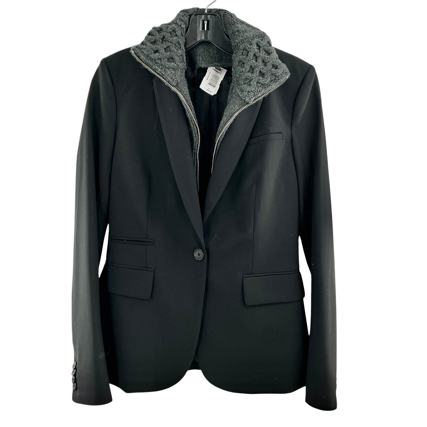 Veronica Beard Black Dickey Jacket with Interchangeable Inserts