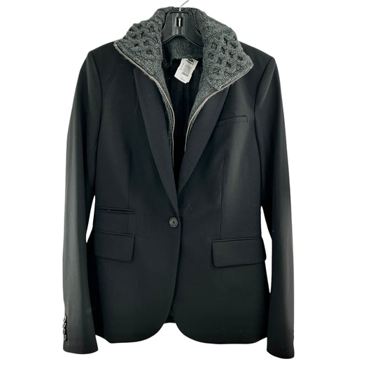 Veronica Beard Black Dickey Jacket with Interchangeable Inserts