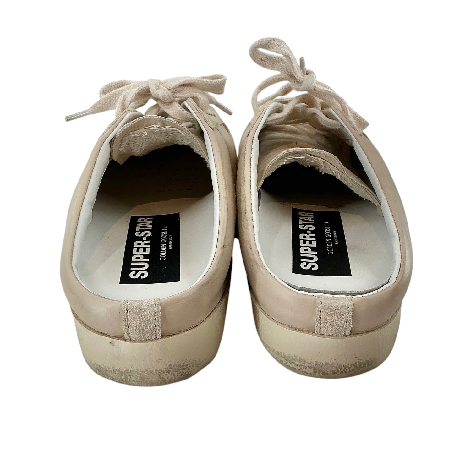 Golden Goose Super-Star Sabot Leather Slide Sneakers