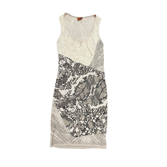 Missoni Knit Grey and White Dress - L
