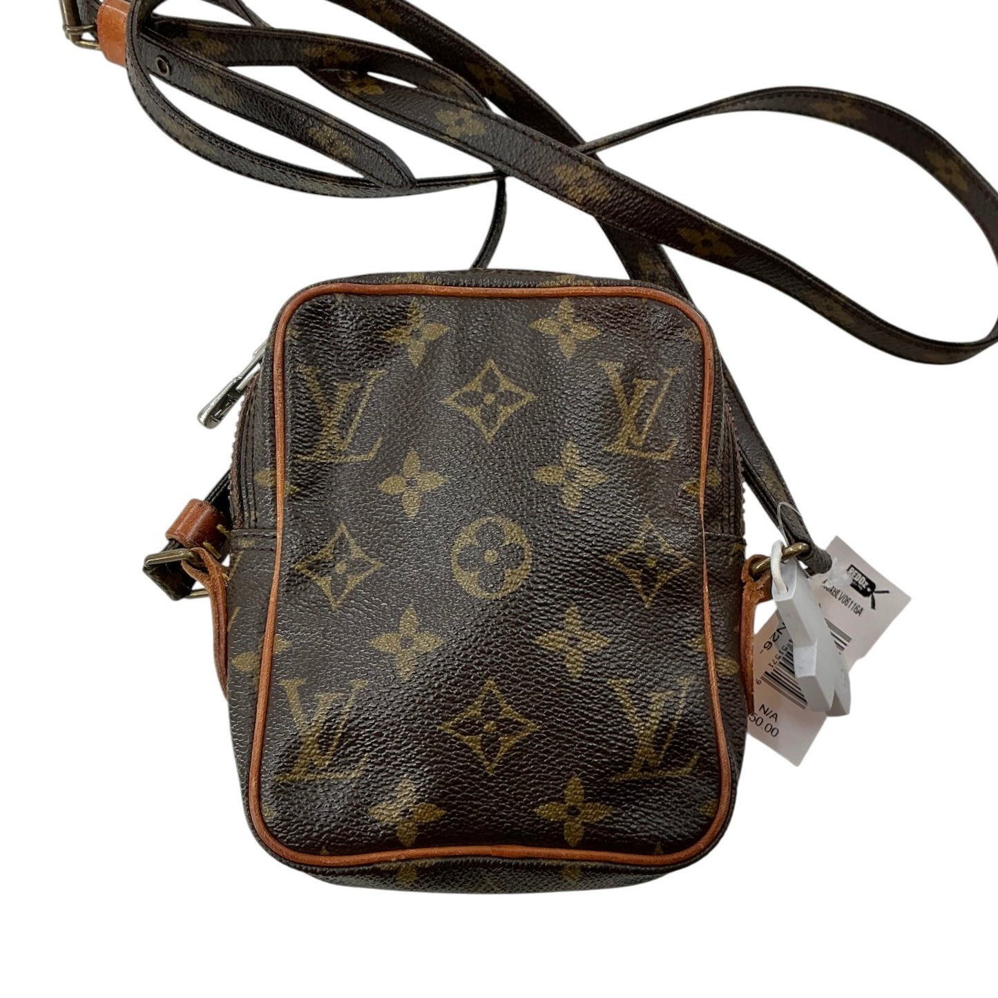 Louis Vuitton Authentic Vintage Monogram Danube Mini Crossbody Bag