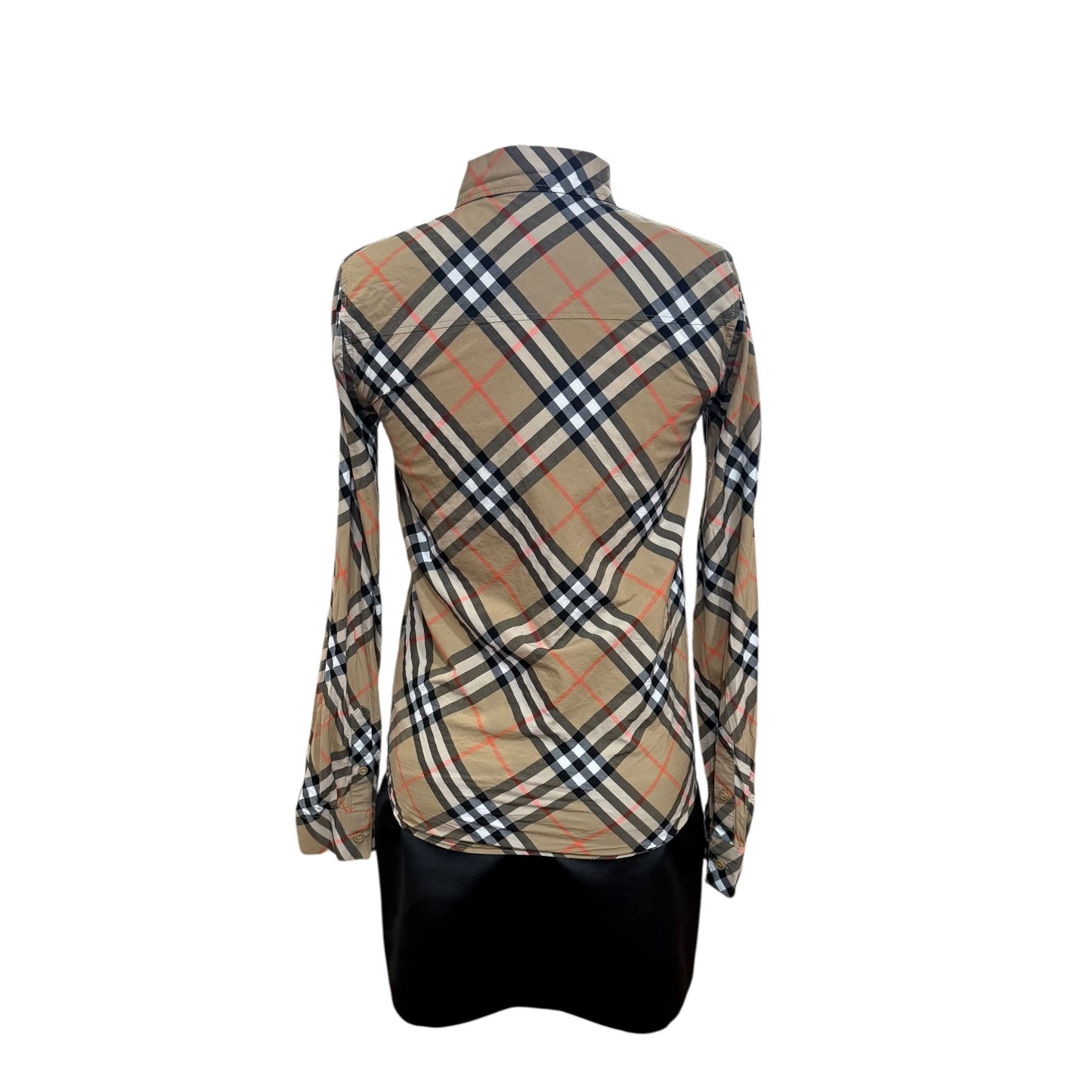 Burberry Check Button Up