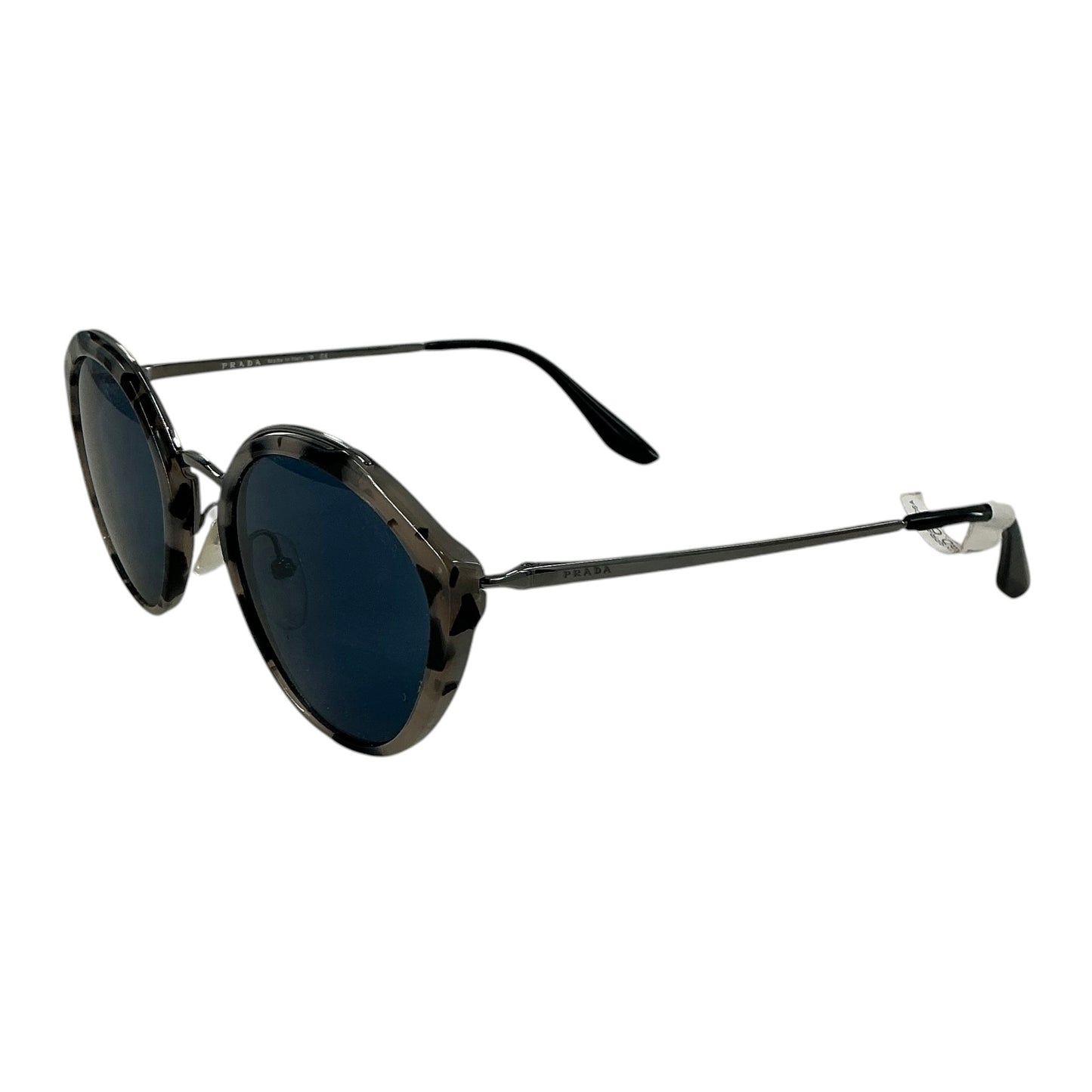 Prada PR 18US Conceptual Round Grey Havana Sunglasses