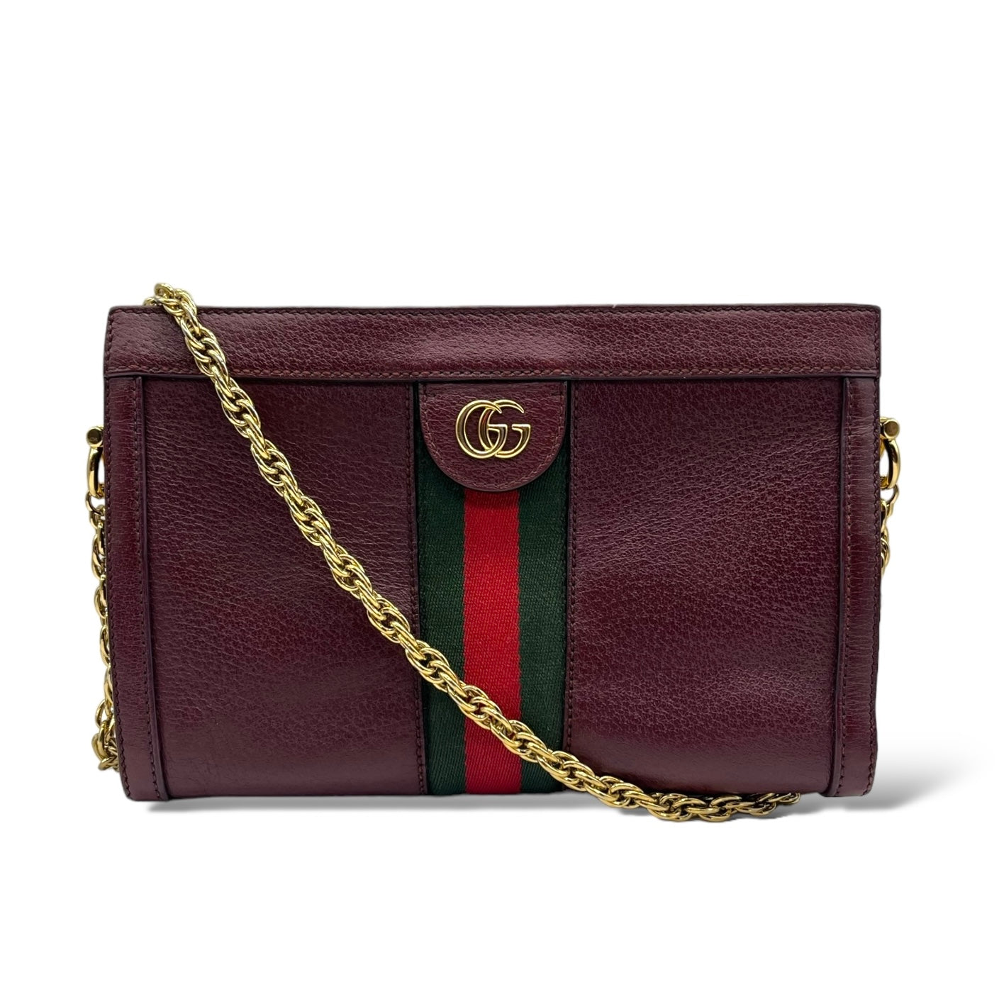 Gucci Ophidia Leather Shoulder Bag