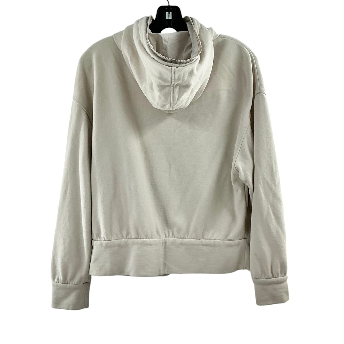 Brunello Cucinelli Travelwear Full-Zip Hoodie Sweatshirt Beige Neutral