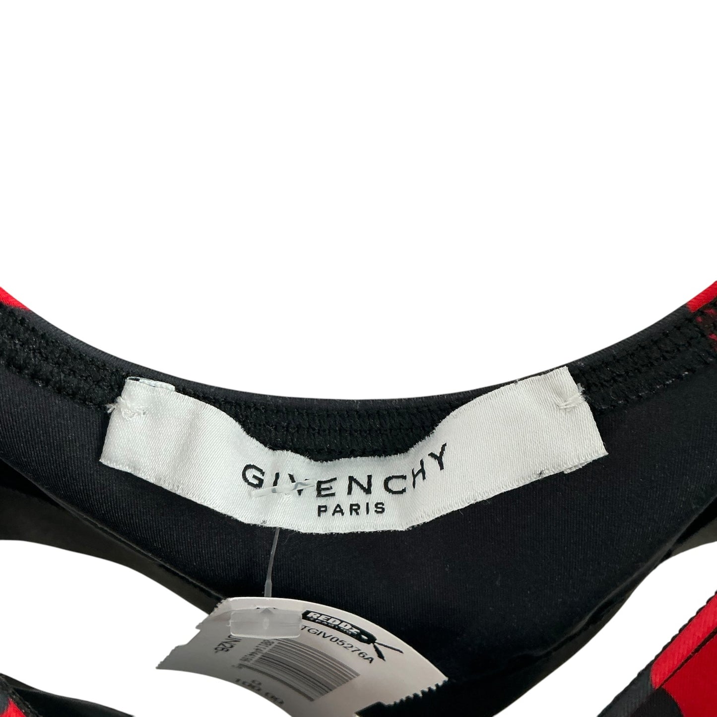 Givenchy Paris Graphic Logo Sports Bra Top
