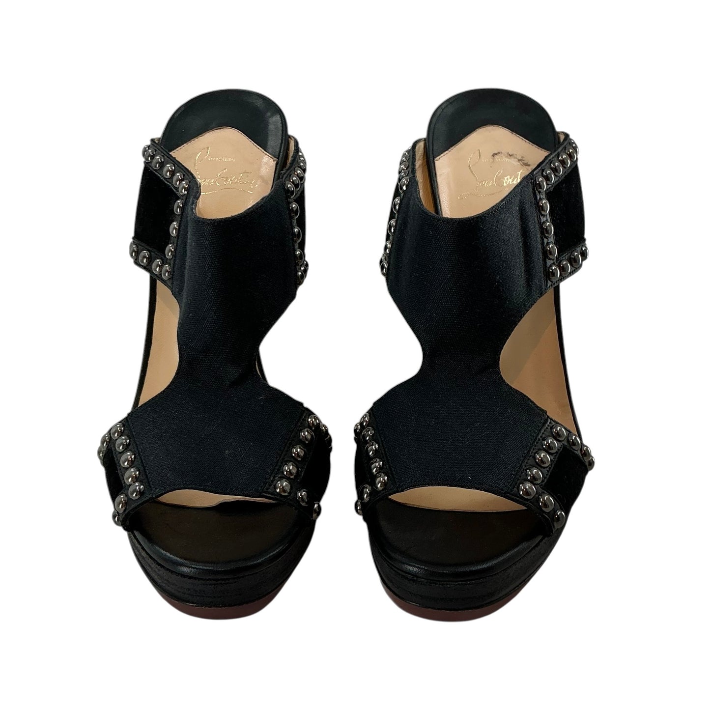 Christian Louboutin Hassaneta 120 Studded Mules