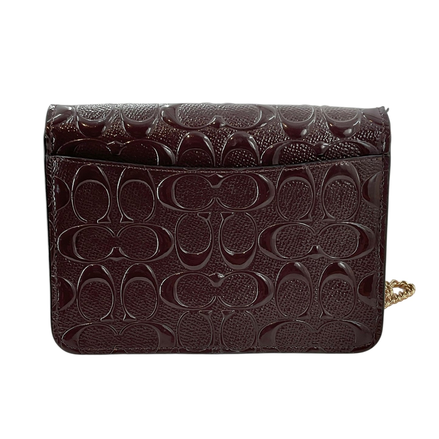 Coach Bowery Crossbody Bag in Signature Debossed Patent Leather