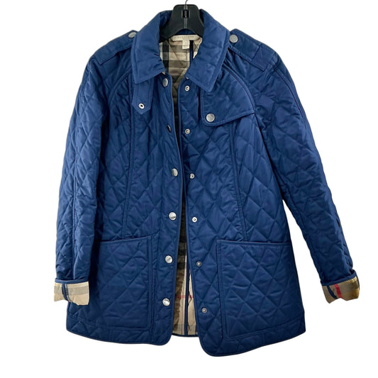 Burberry Brit Blue Diamond Quilted Jacket