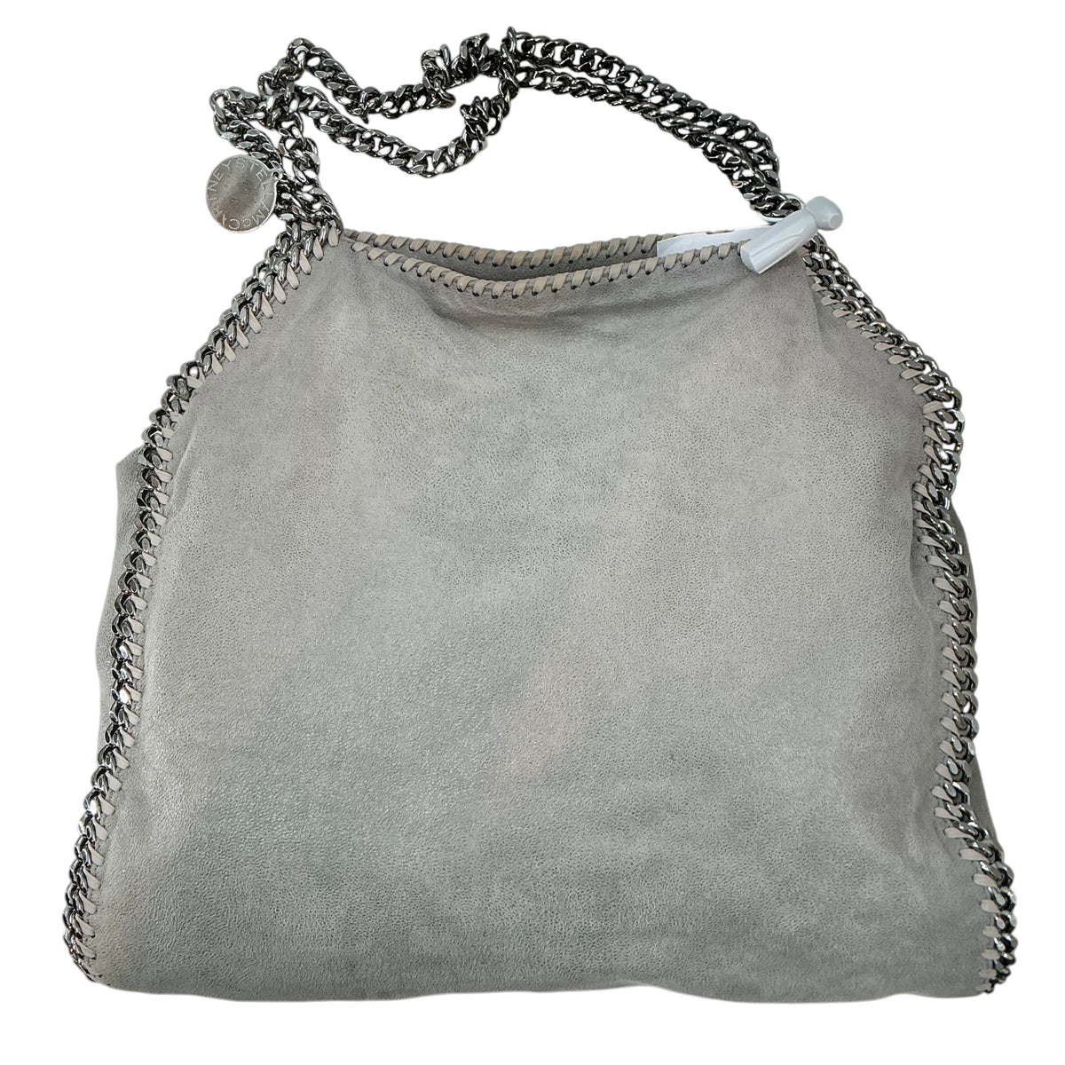 Stella McCartney Grey Falabella Fold-Over Tote Bag