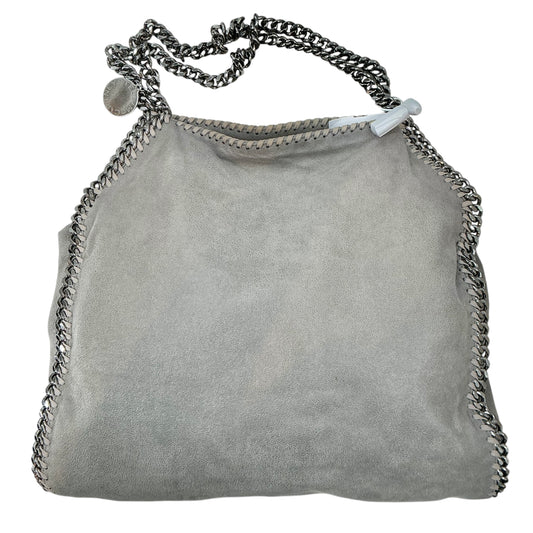 Stella McCartney Grey Falabella Fold-Over Tote Bag