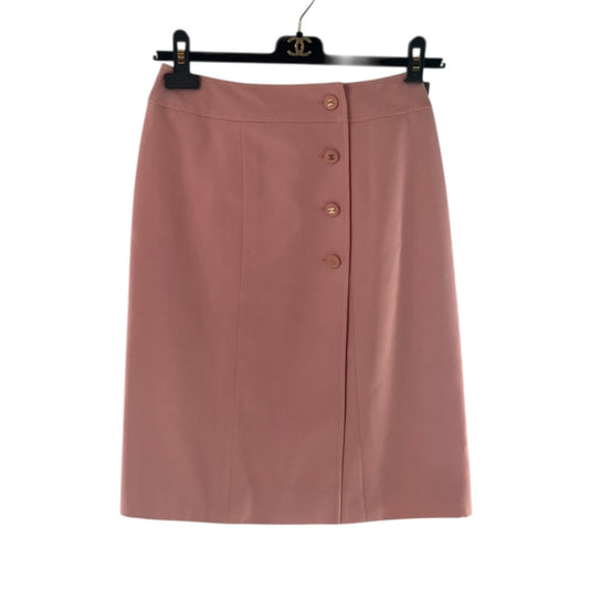 Chanel Pink Vintage Skirt
