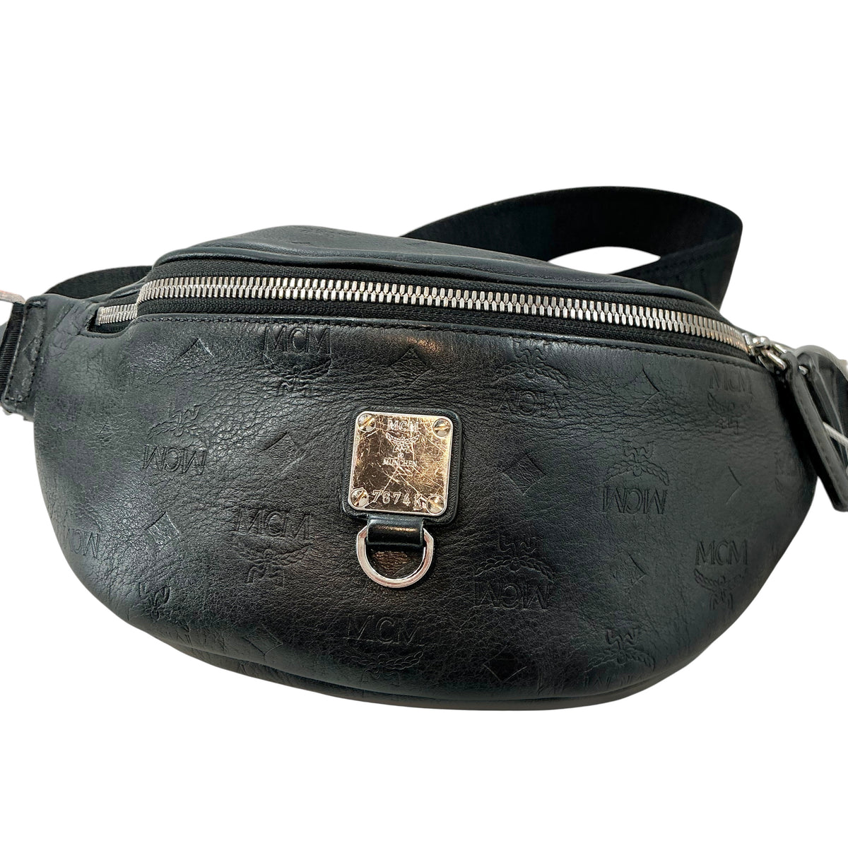 MCM Fursten Belt Bag in Visetos Monogram Coated Canvas