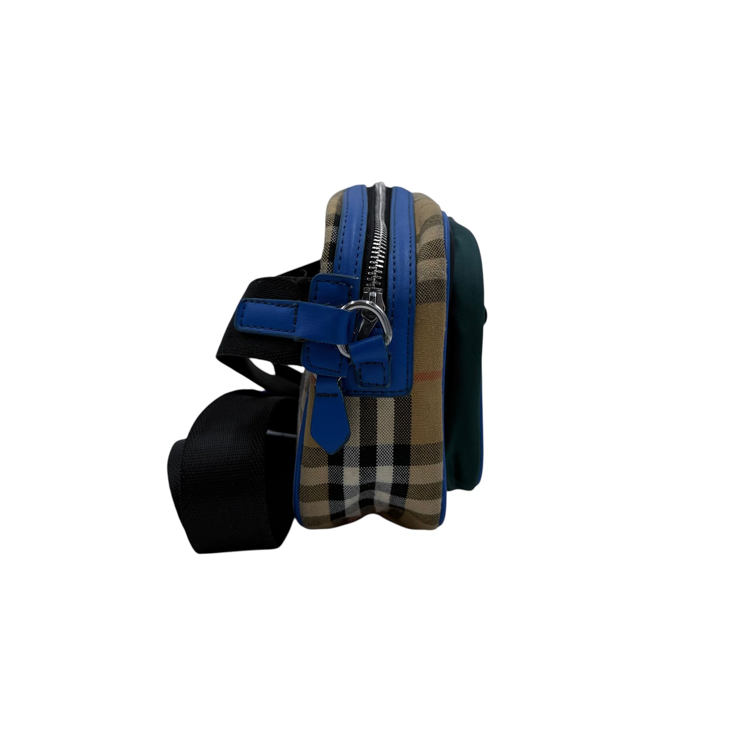 Burberry Paddy Green Blue Check Bag