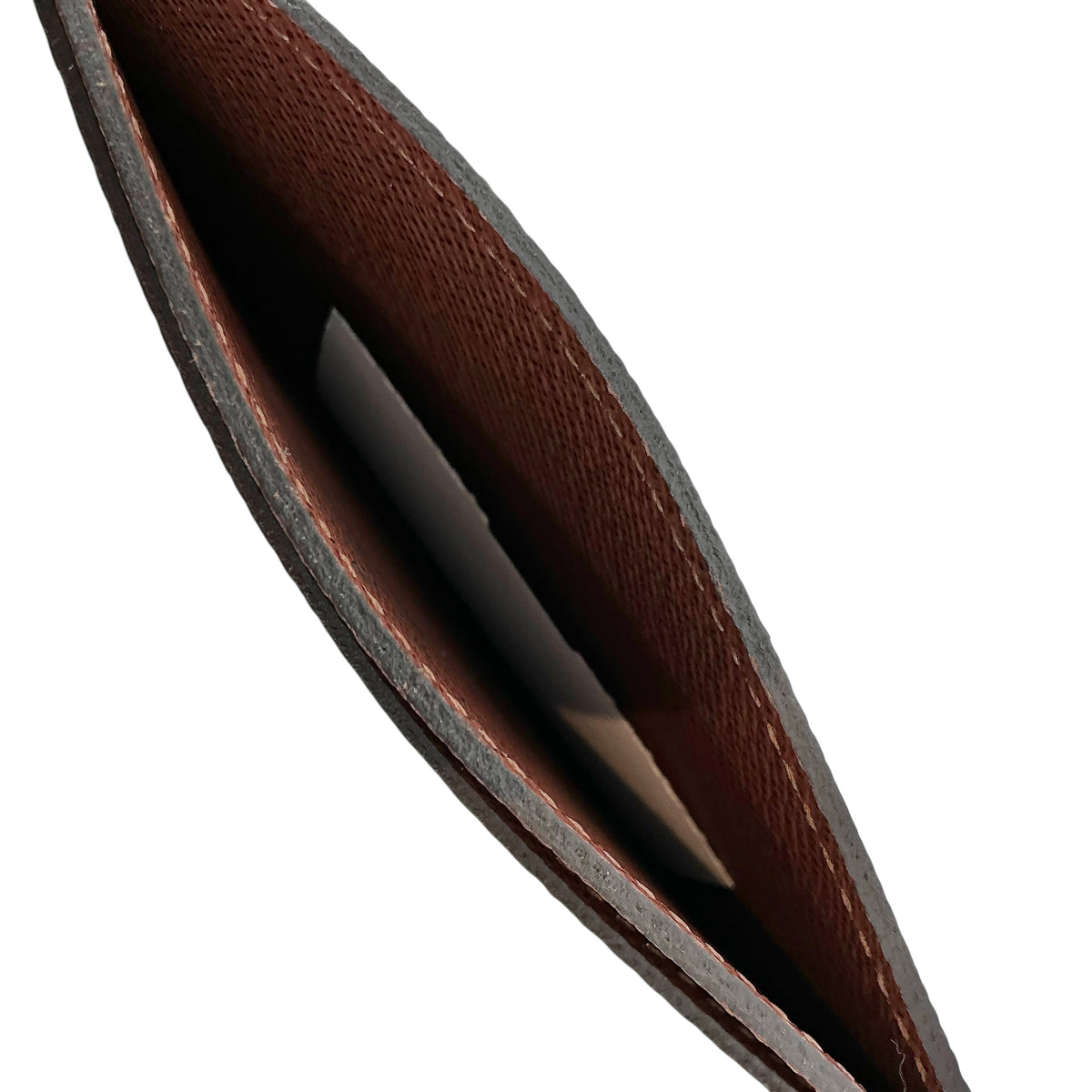 Louis Vuitton Monogram Canvas Card Holder - Armagnac Brown