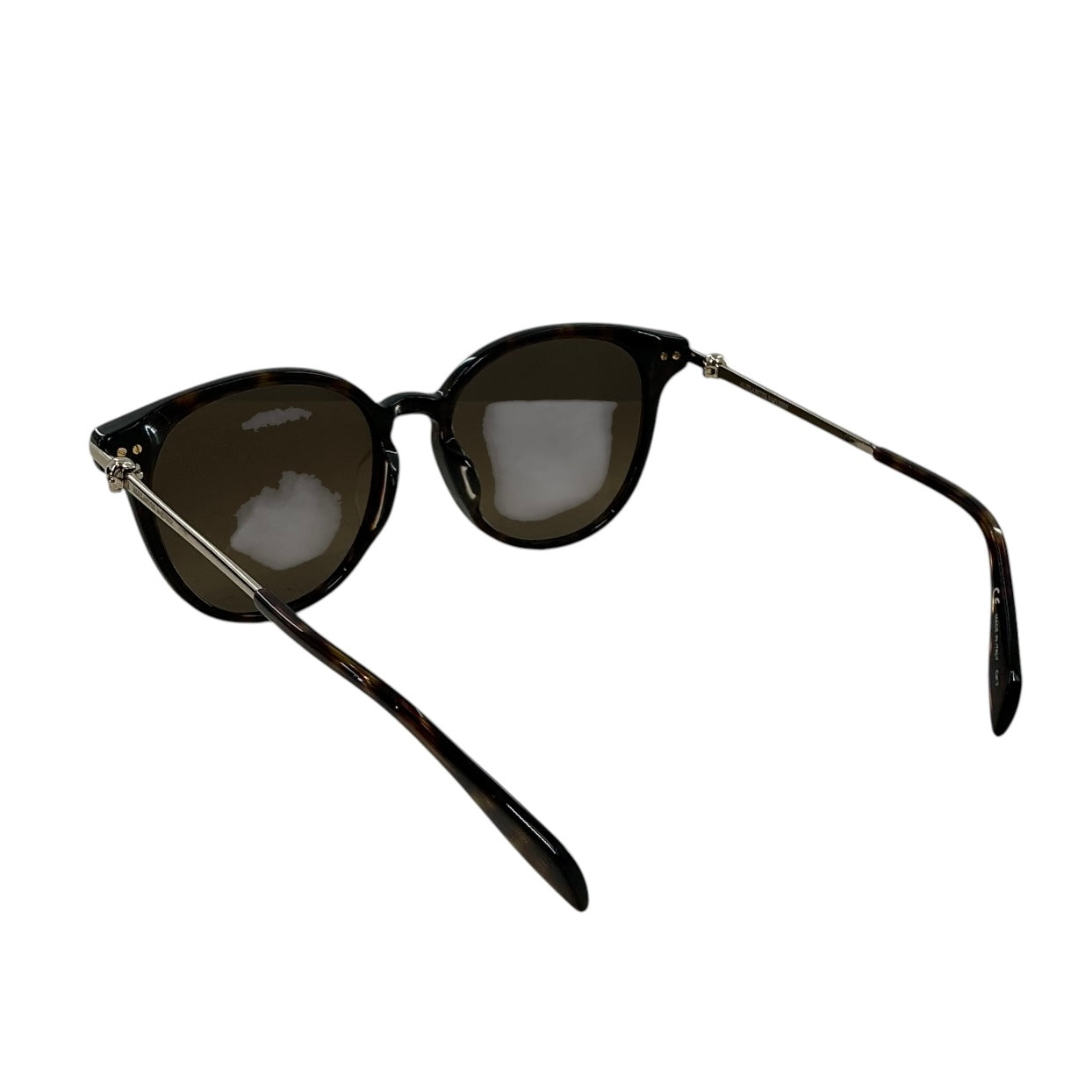 Alexander McQueen AM0135S Skull Tortoise Sunglasses