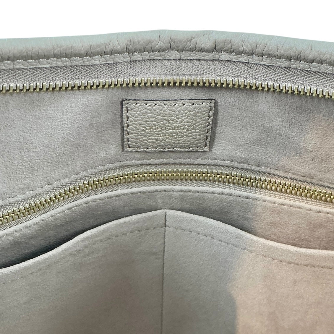 Louis Vuitton Turtledove Monogram Empreinte CarryAll MM