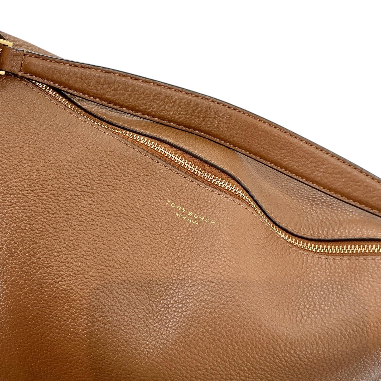 Tory Burch Perry Pebbled Leather Hobo Shoulder Bag