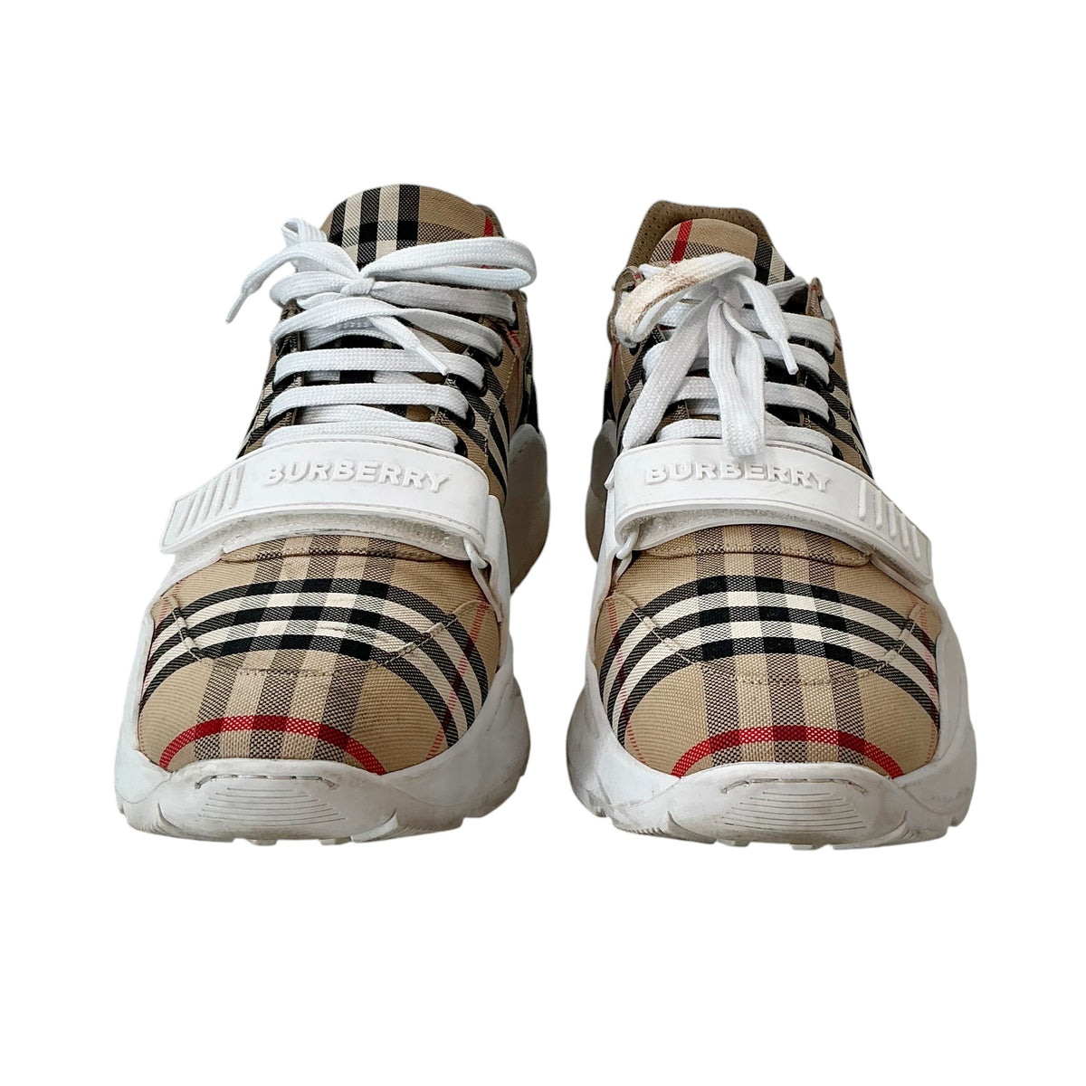 Burberry Regis Vintage Check Low Top Sneakers