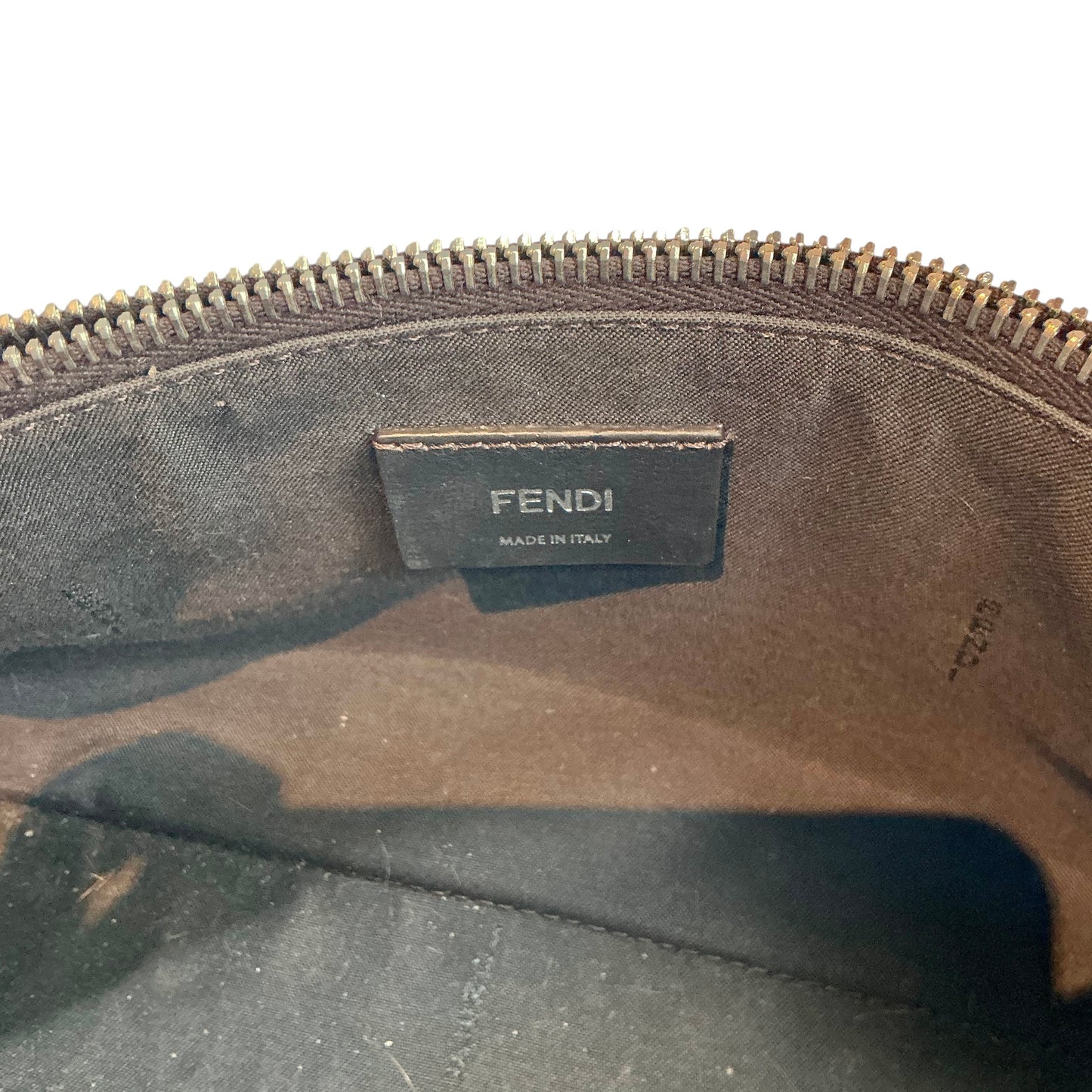 Fendi "By The Way" Small Multi-Color Woven Plaid Convertible Satchel/Crossbody