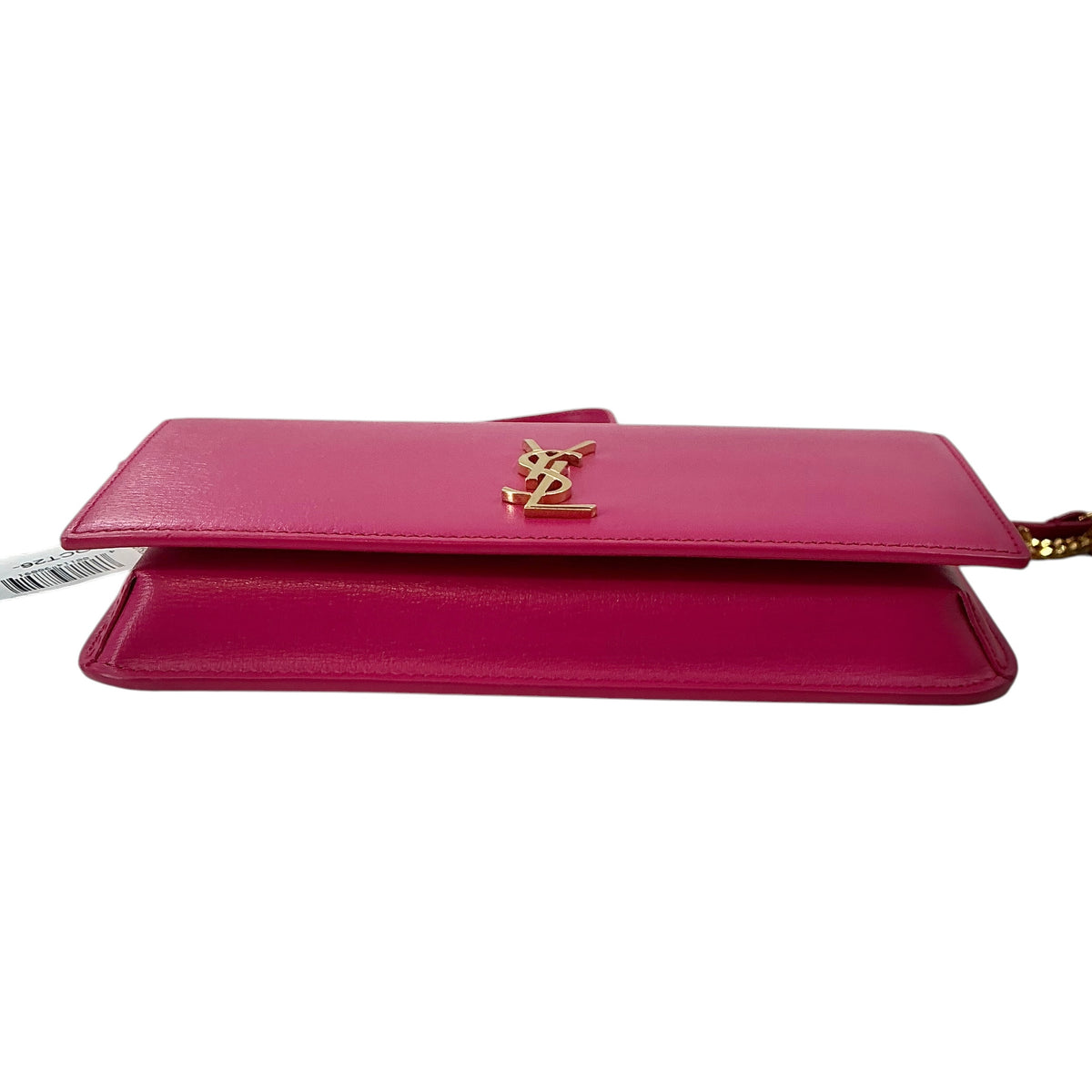 YSL Yves Saint Laurent Small Monogram Chain Wallet Bag – Pink/Fuchsia