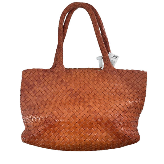 Milaner Woven Leather Tote