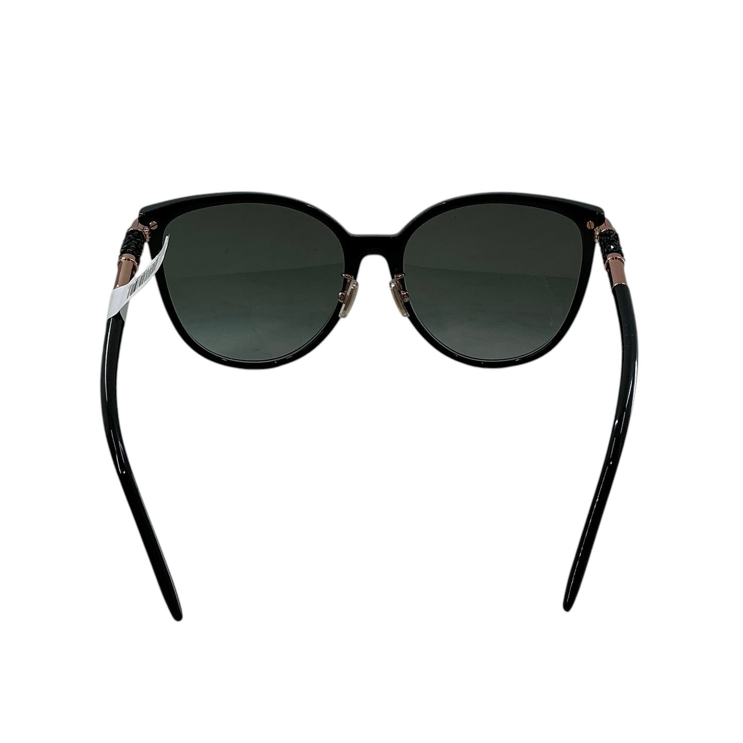 Jimmy Choo Black Glitter Detail Sunglasses