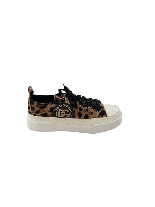 Dolce & Gabanna Animal Print Sneaker