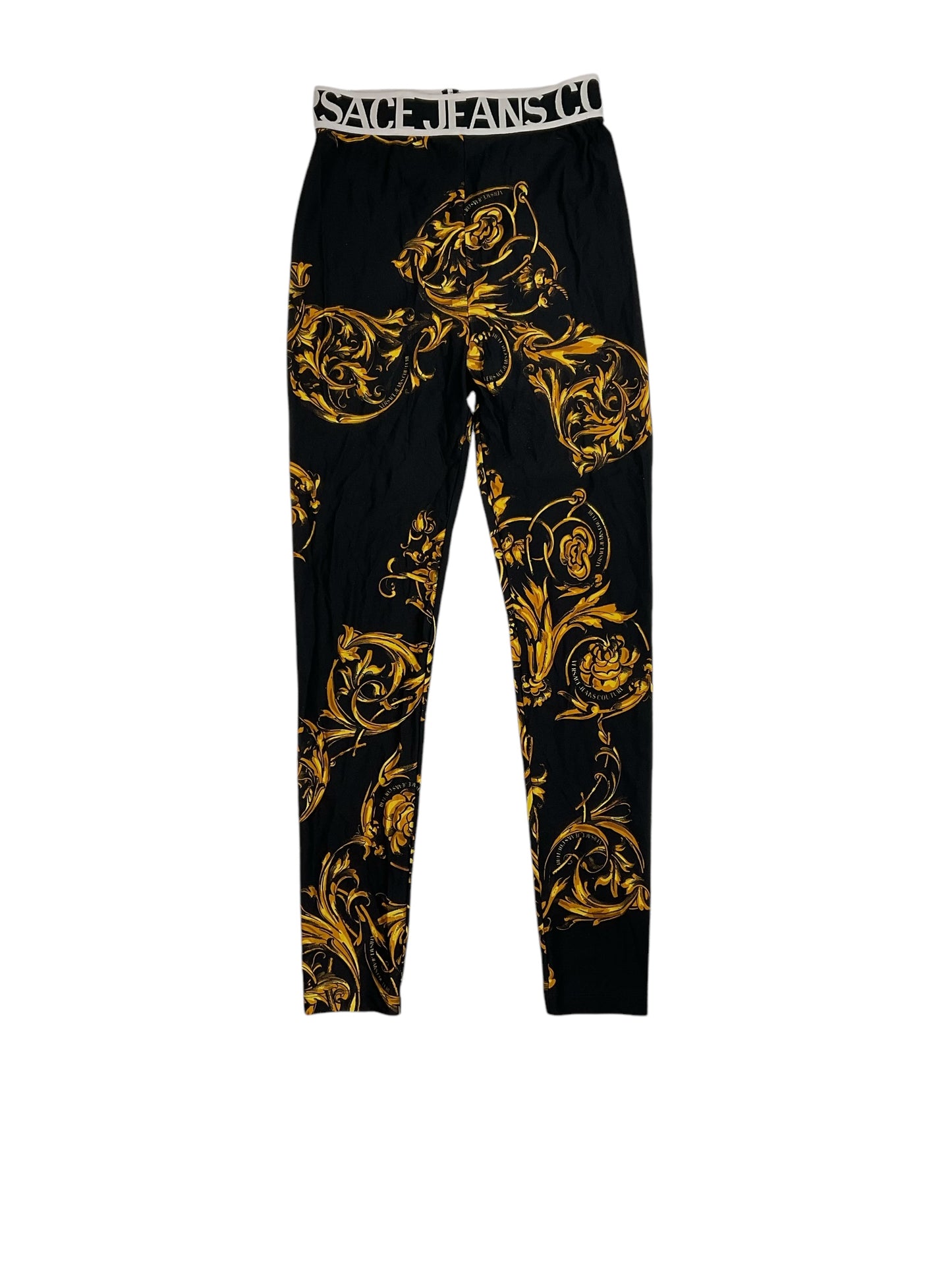 Versace Jeans Couture Baroque Printed Womens Leggings