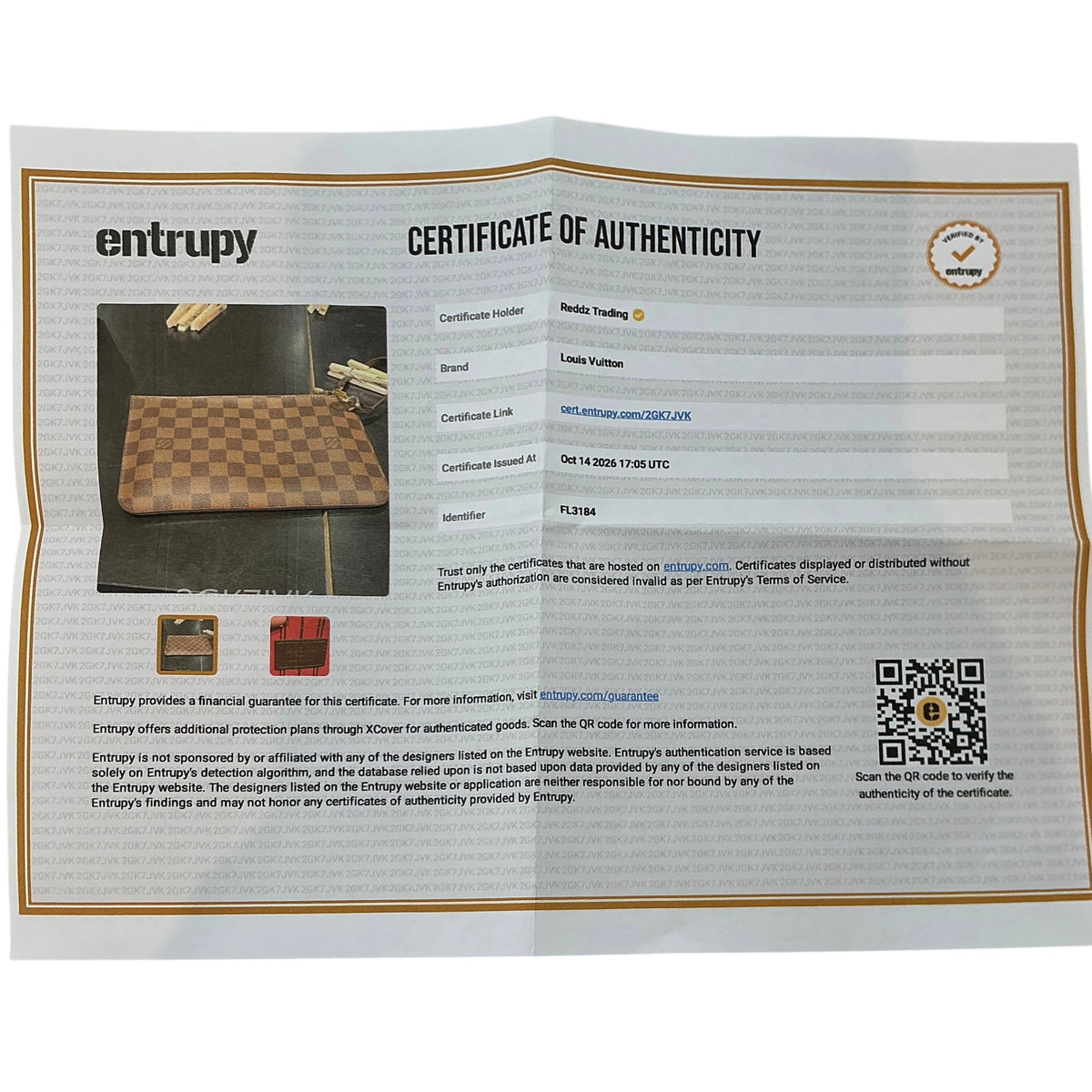 Louis Vuitton Damier Ebene Neverfull MM/GM Pochette Pouch