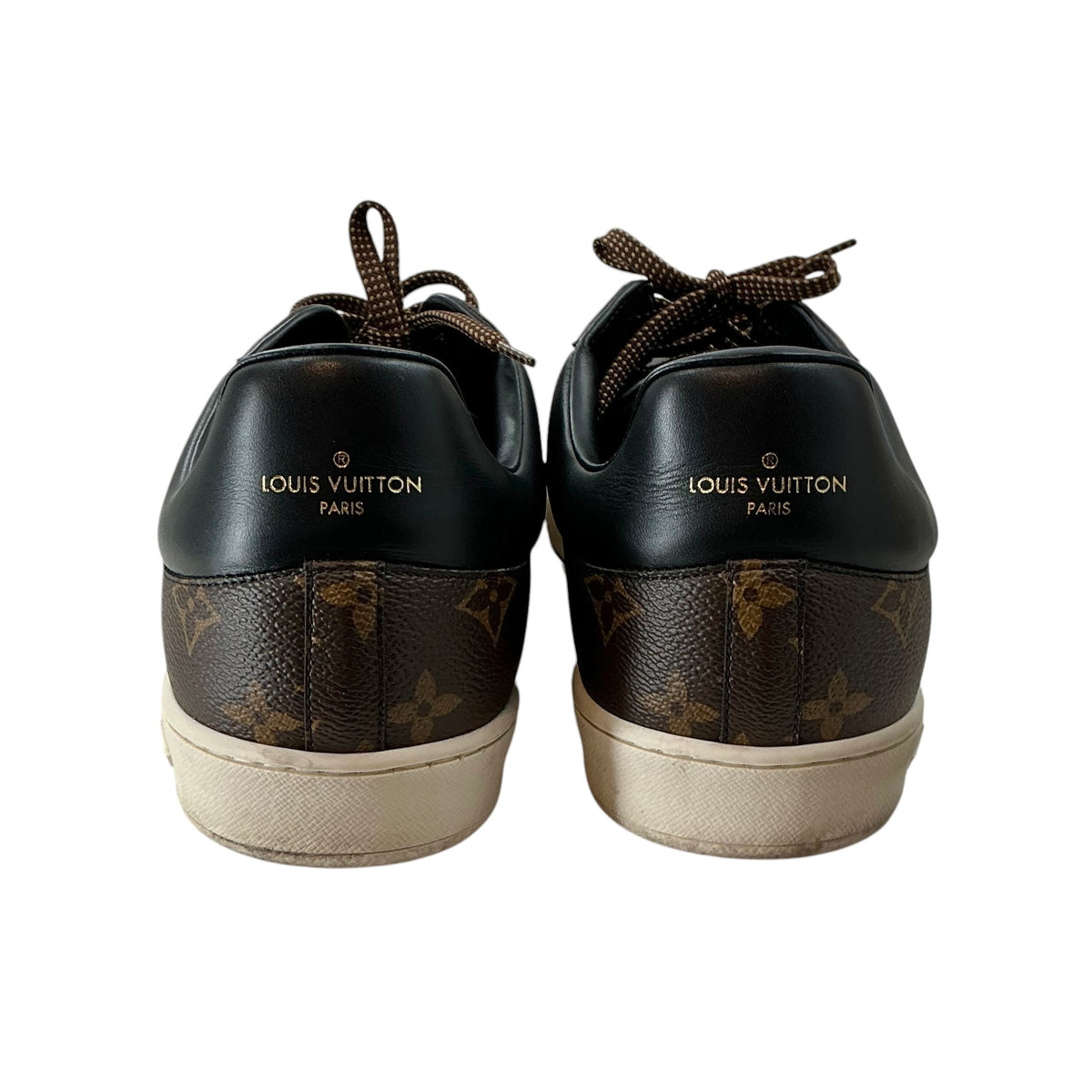 Louis Vuitton Men's Luxembourg Monogram Canvas Low-Top Sneakers
