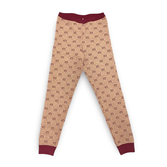 Gucci Monogram Knit Leggings