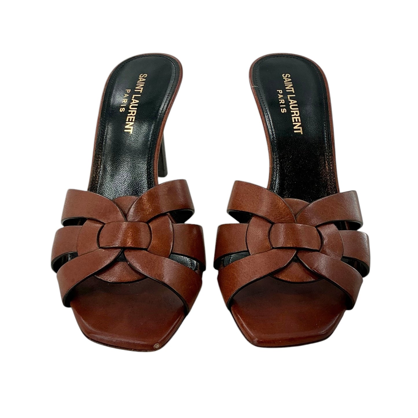 Saint Laurent Tribute 85 Leather Mules