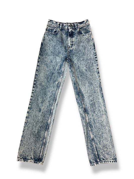 Marni Marble Dyed Straight Legged Denim Jeans