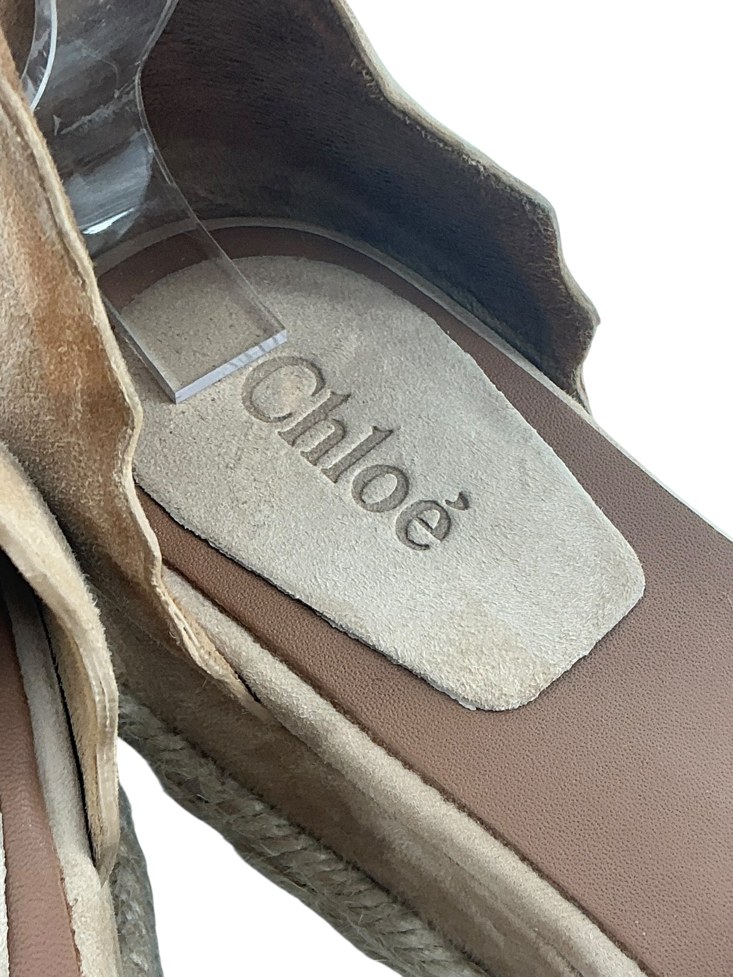 Chloé Espadrille Wedge Sandal