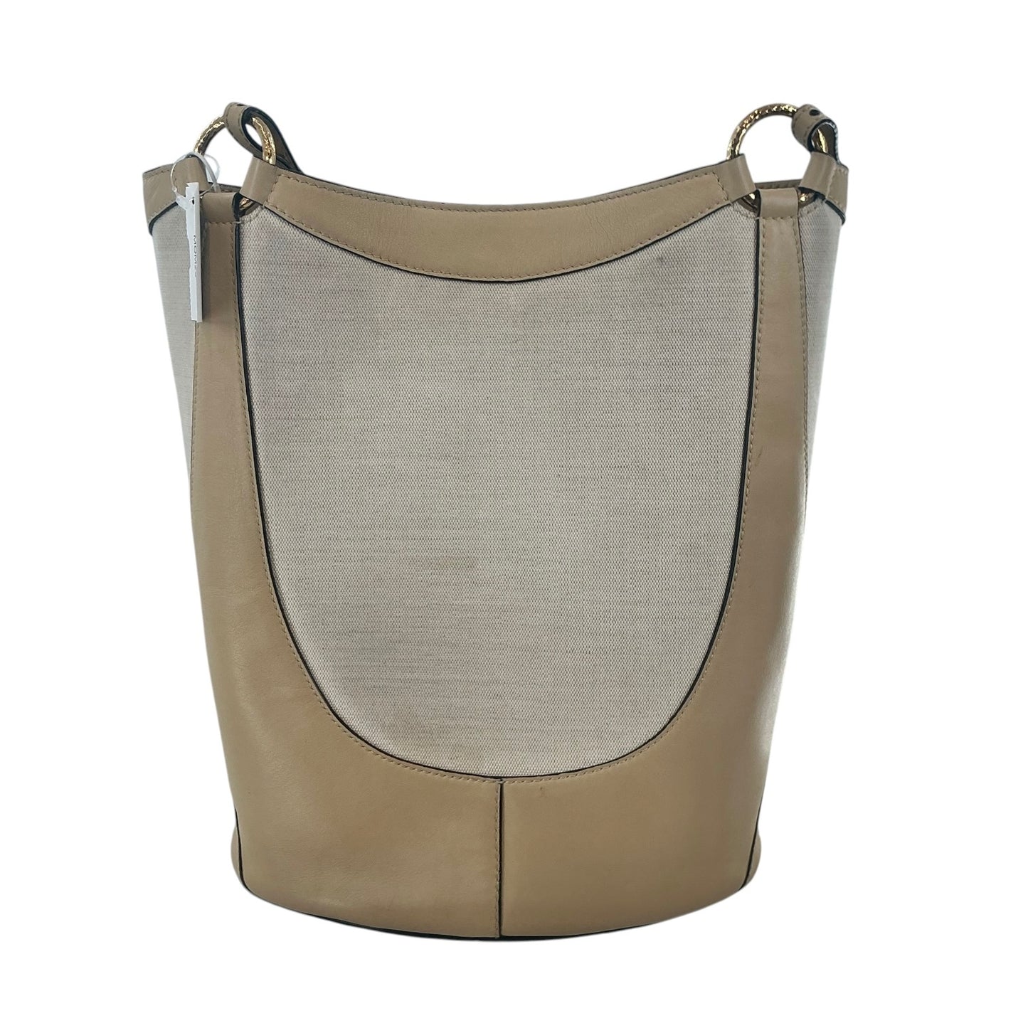 Ulla Johnson Esme Canvas & Leather Bucket Bag