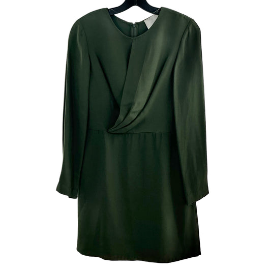 3.1 Phillip Lim Draped Silk Mini Dress - Hunter Green