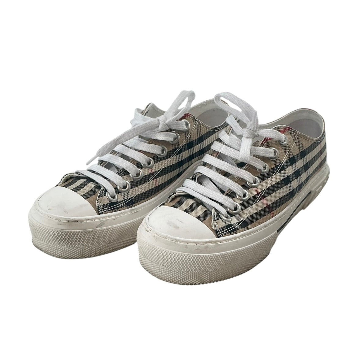 Burberry Women's Jack Vintage Check Low-Top Sneakers