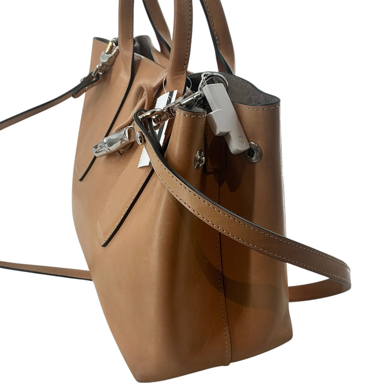 Longchamp Roseau M Leather Handbag