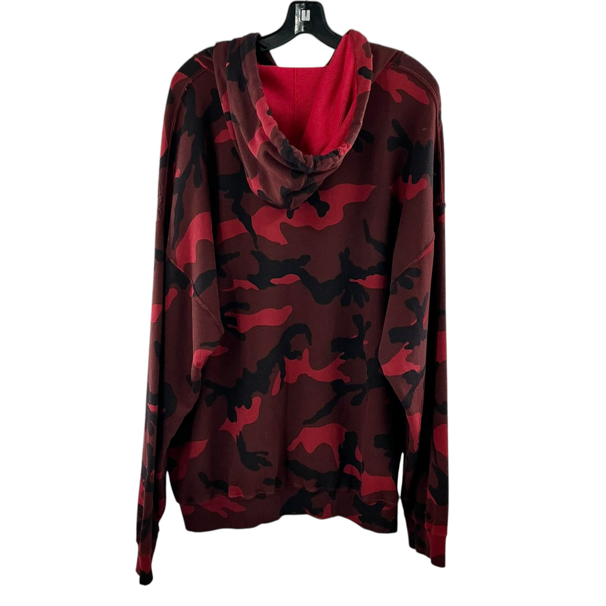 Valentino Red Camouflage Pullover Hoodie