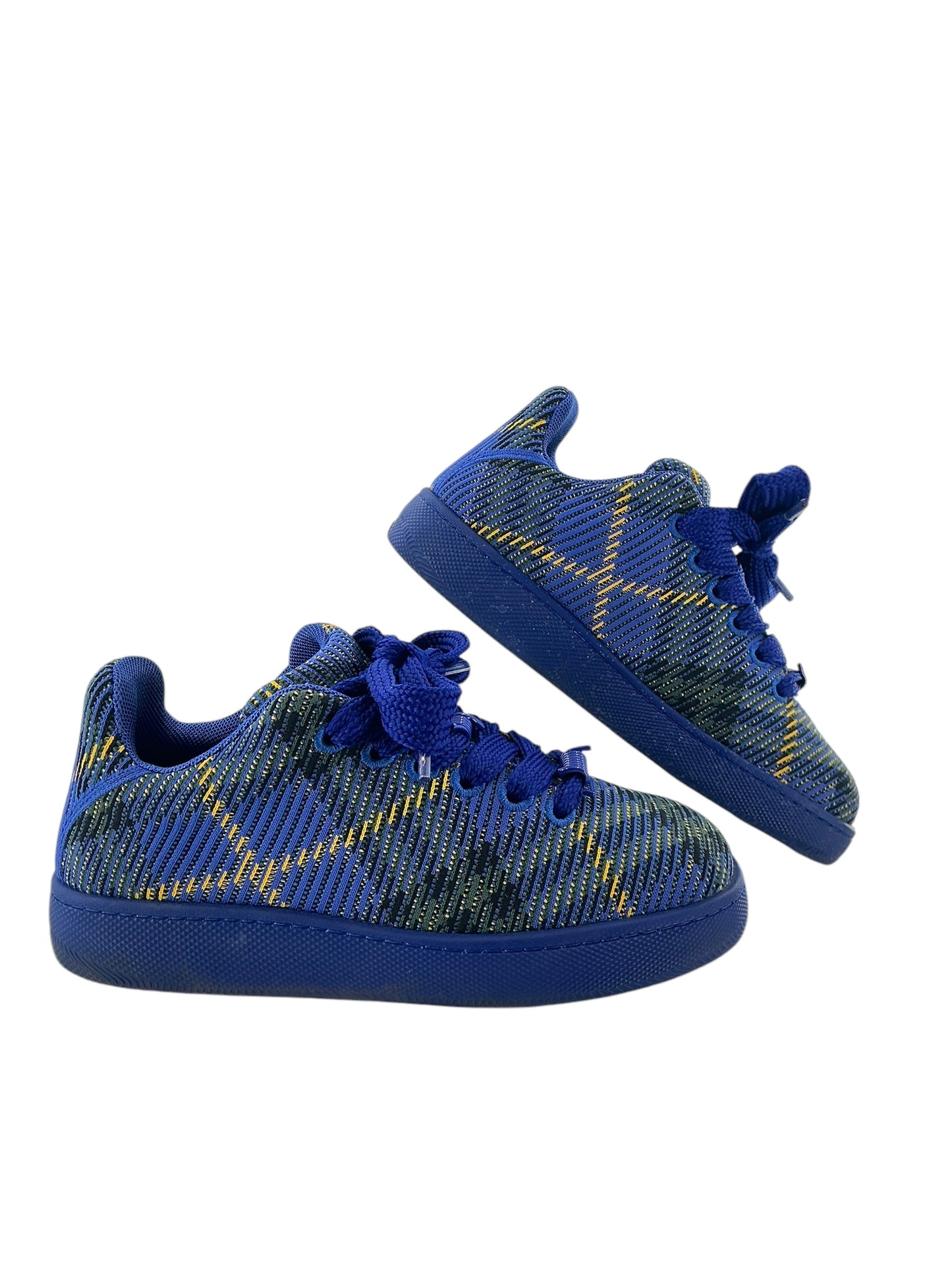 Burberry Box Knit Low-Top Sneakers sz 42